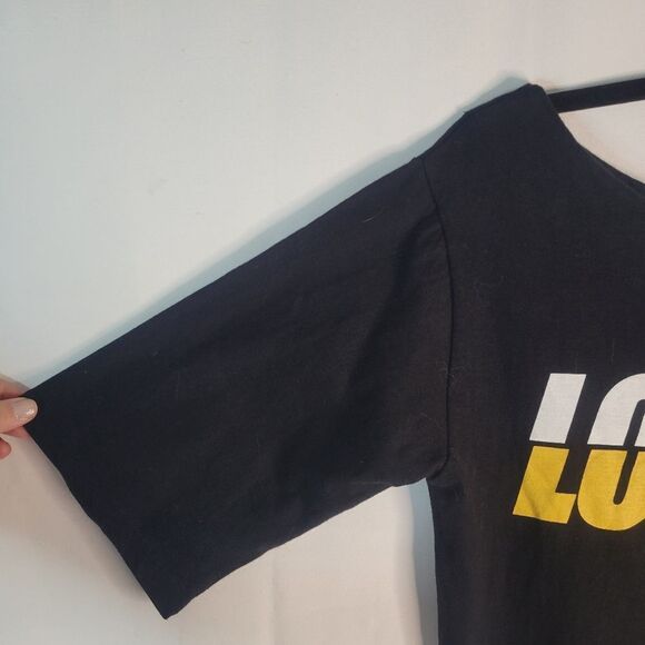 "Lovely" Korean Black and Yellow Plaid Strap Shirt - Picture 7 of 14